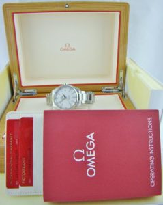 The stainless steel copy watches are designed for men.