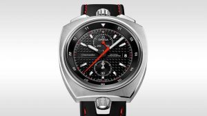 The stainless steel fake watch is waterproof.